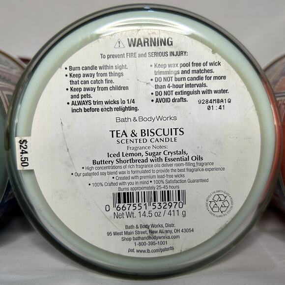 Bath & Body Works 3 Wick Full Winter Collection (7) Rare Brand New 14.5oz - Picture 9 of 10